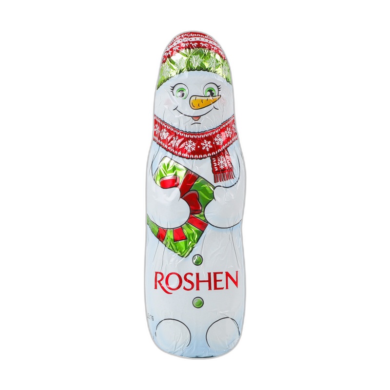 ШОКОЛАДНАЯ ФИГУРА ROSHEN СНЕГОВИК 45Г