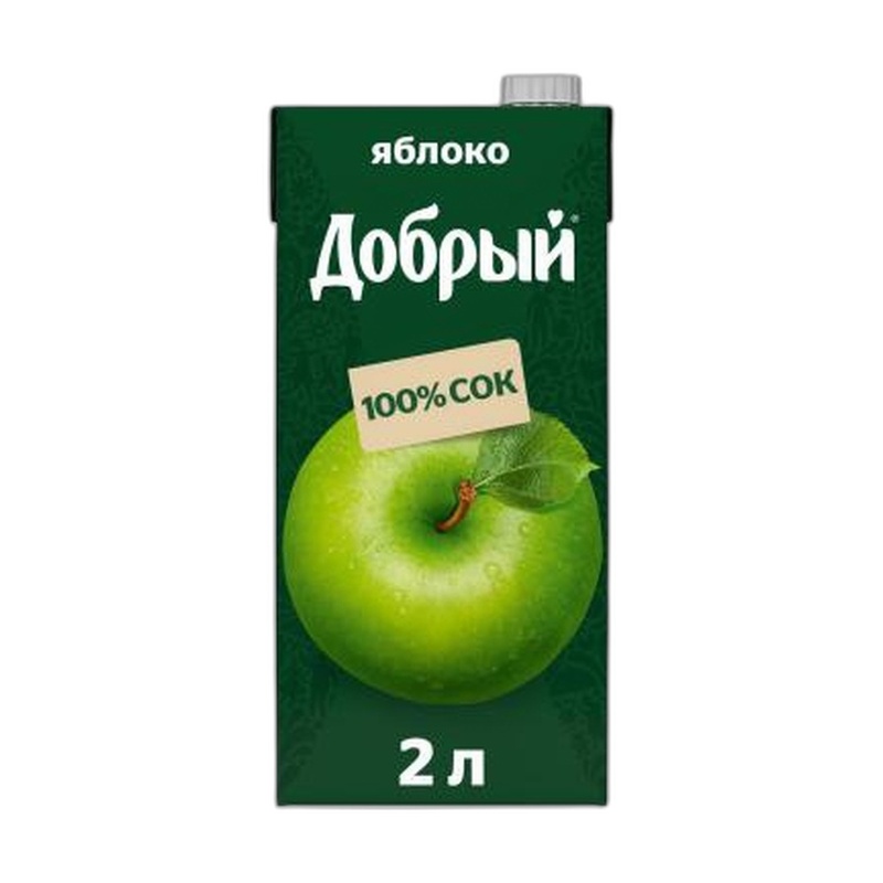 СОК ДОБРЫЙ ЯБЛОКО 2Л Т/П