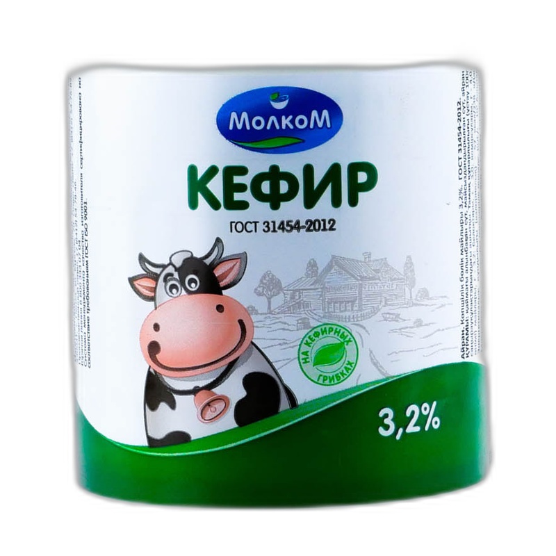 КЕФИР МОЛКОМ 3,2% 900МЛ П/Б