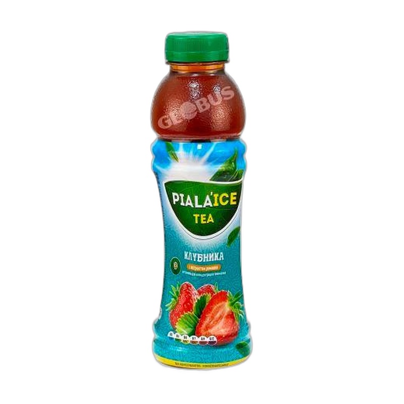 ЧАЙ ХОЛОДНЫЙ PIALA ICE TEA ЧЕРНЫЙ КЛУБНИКА 0,45Л Ж/Б