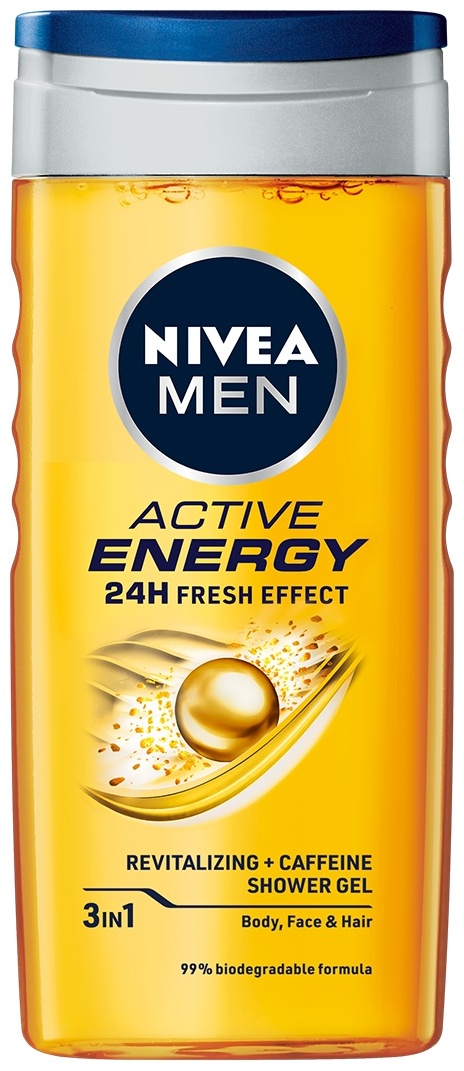ГЕЛЬ ДЛЯ ДУША NIVEA MEN BOOST 3В1 250МЛ