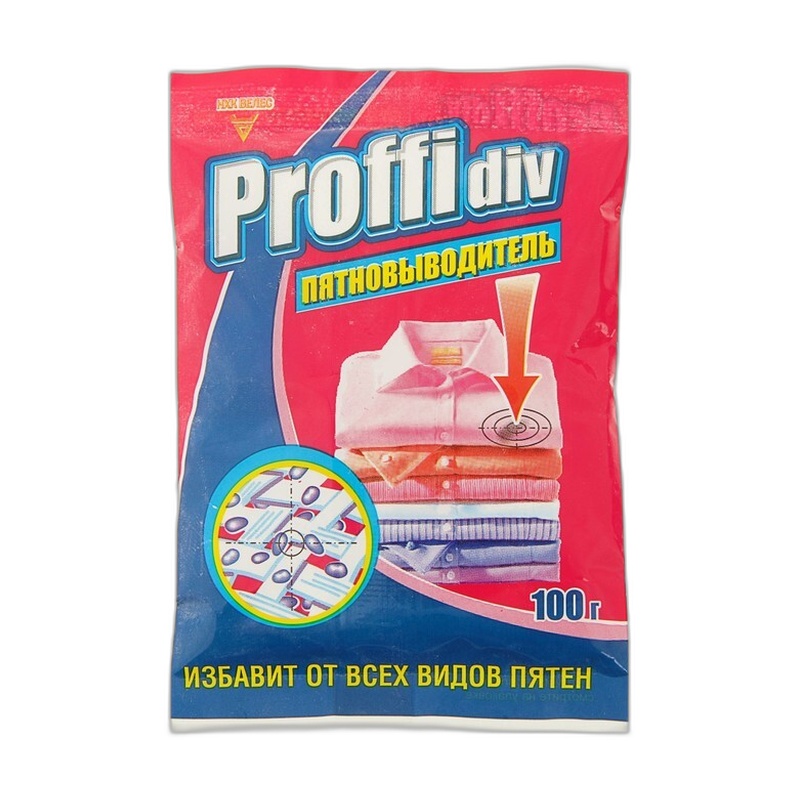 ПЯТНОВЫВОДИТЕЛЬ PROFFIDIV 100Г