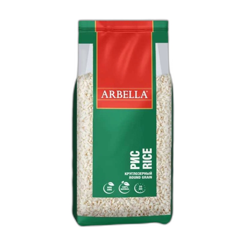 РИС ARBELLA КРУГЛОЗЕРНЫЙ ШЛИФОВАННЫЙ 800Г