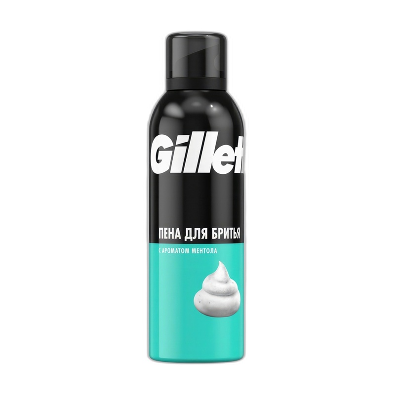 ПЕНА ДЛЯ БРИТЬЯ GILLETTE MENTHOL 200МЛ