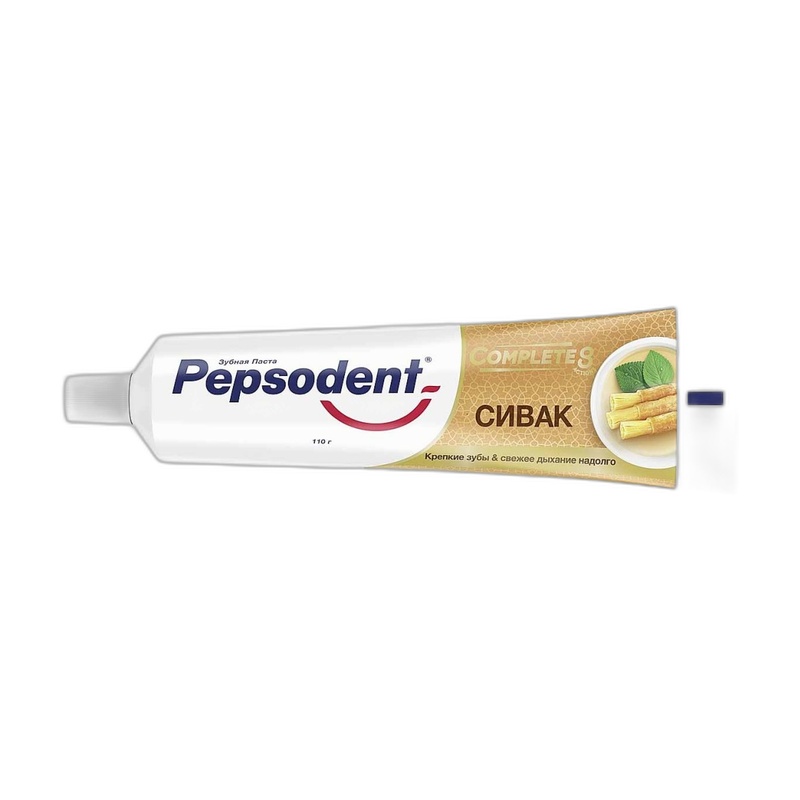 ПАСТА ЗУБНАЯ PEPSODENT COMPLETE 8 СИВАК 110Г