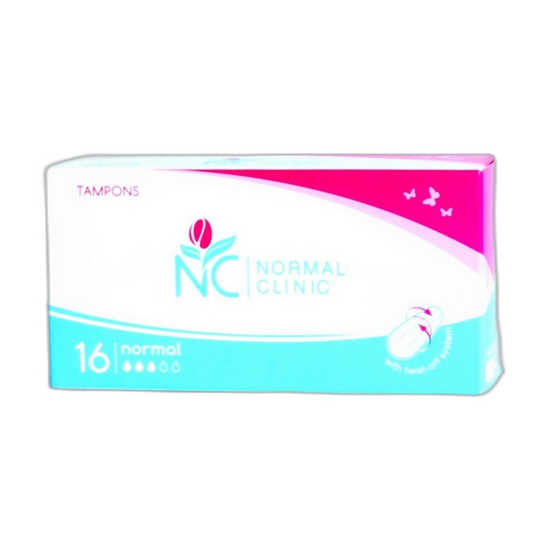 ТАМПОНЫ NORMAL CLINIC NORMAL '3 16ШТ