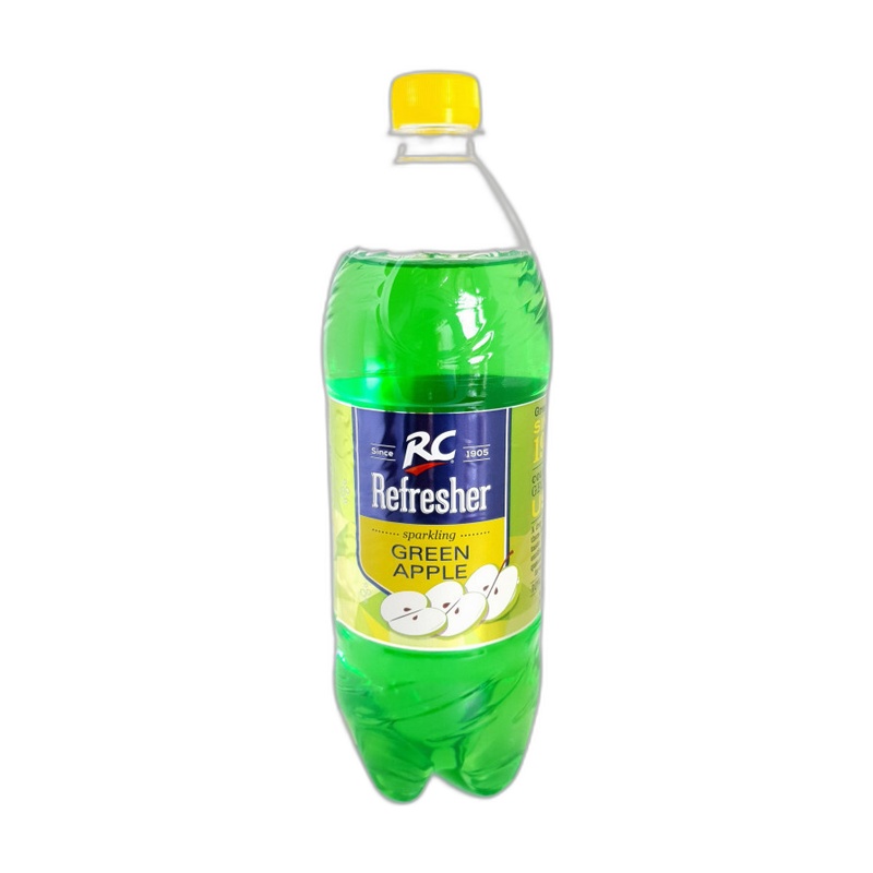 НАПИТОК ГАЗИРОВАННЫЙ RC REFRESHER GREEN APPLE 1Л ПЭТ