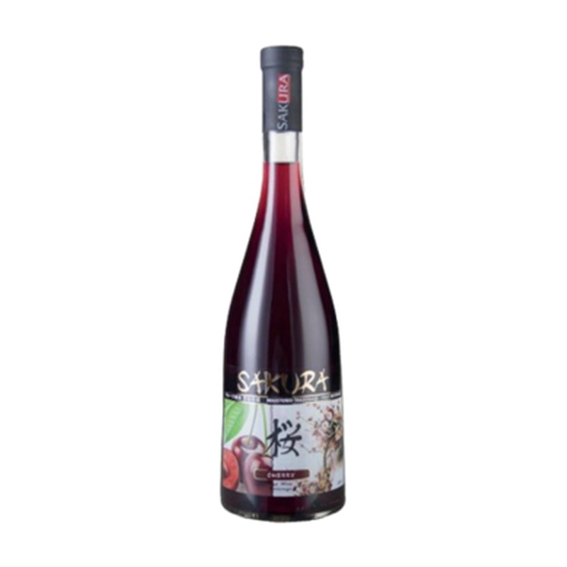 ВИНО SAKURA ВИШНЯ КРАСНОЕ 10% 0,75Л ГРУЗИЯ