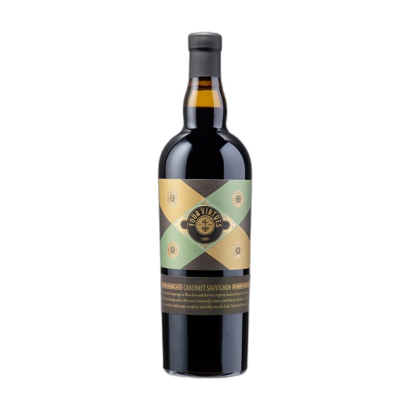 ВИНО FOUR VIRTUES CABERNET SAUVIGNON КРАСНОЕ СУХОЕ 13% 0,75Л США