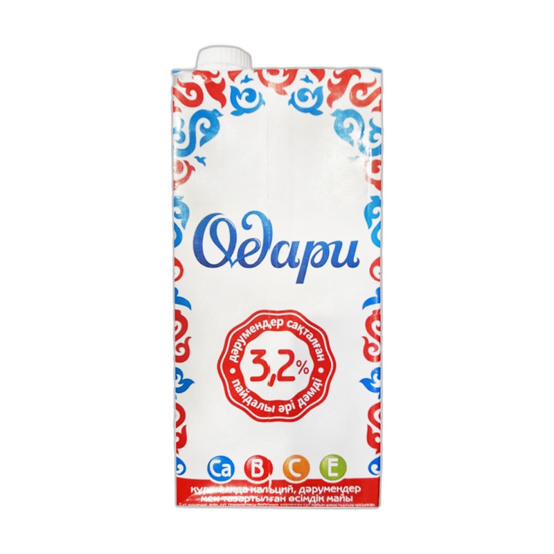 МОЛОКО ОДАРИ 3,2% У/П 0,93Л Т/П