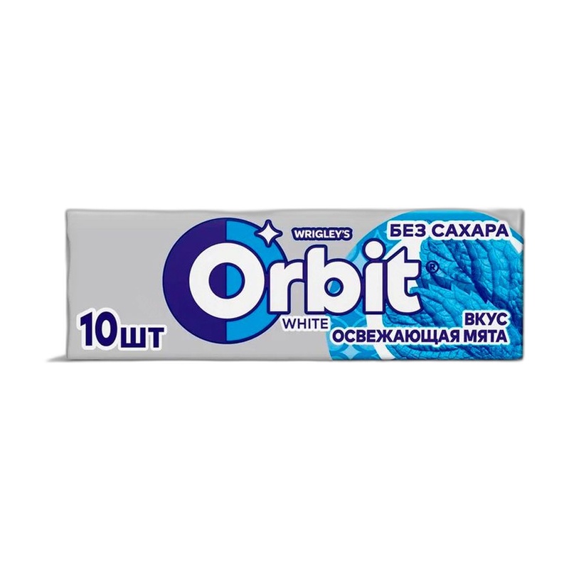 ЖЕВАТЕЛЬНАЯ РЕЗИНКА ORBIT МЯТА 13,6Г