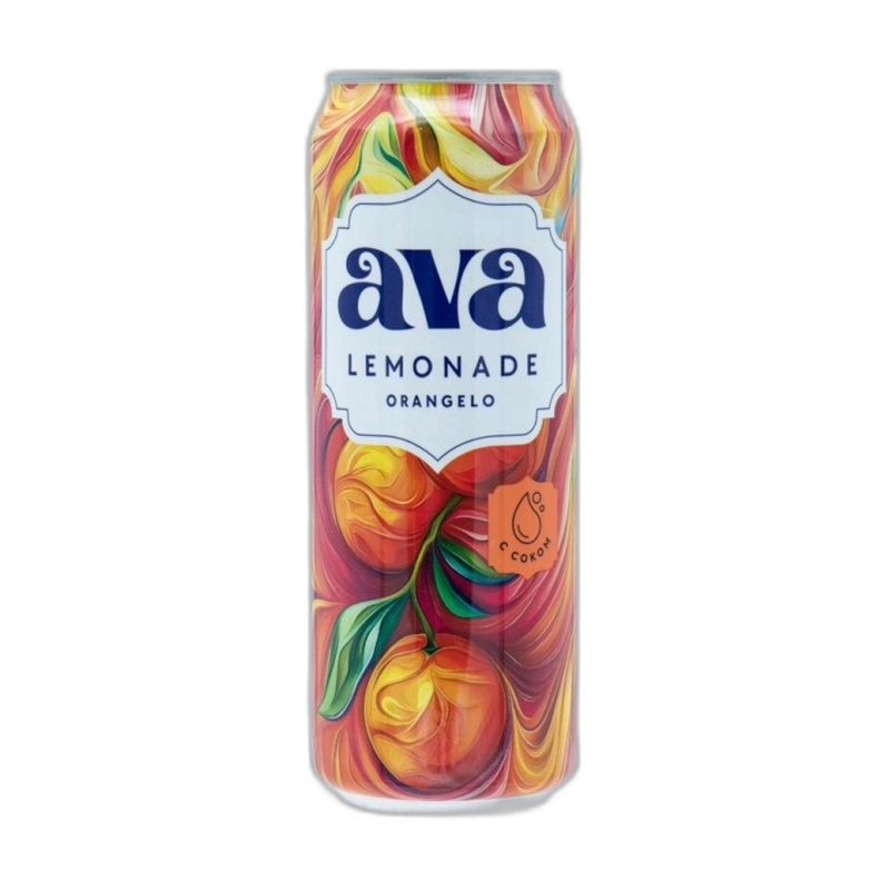 ЛИМОНАД AVA ORANGELO 0,5Л ПЭТ