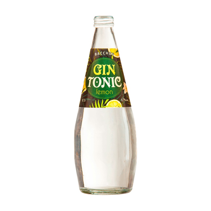 ТОНИК GIN TONIC LEMON 0,7Л СТ/Б