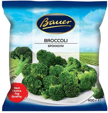 ОВОЩИ ЗАМОРОЖЕННЫЕ BAUER БРОКОЛЛИ 400Г