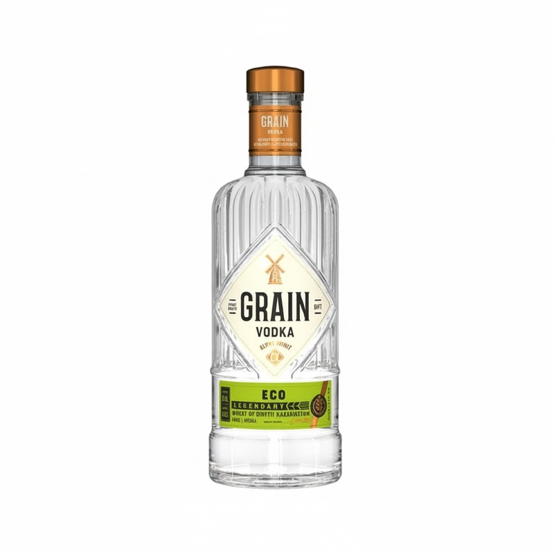 ВОДКА GRAIN GIFT ECO 40% 0,5Л
