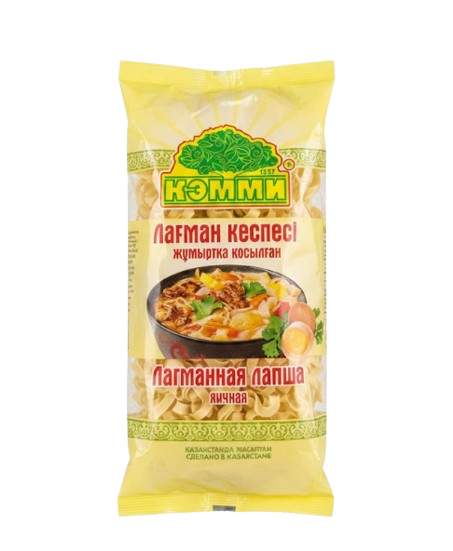 ЛАПША КЭММИ ЯИЧНАЯ ЛАГМАННАЯ 230Г