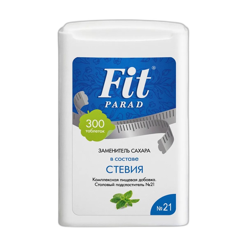 САХАРОЗАМЕНИТЕЛЬ FIT PARAD №21 300ШТ 18Г