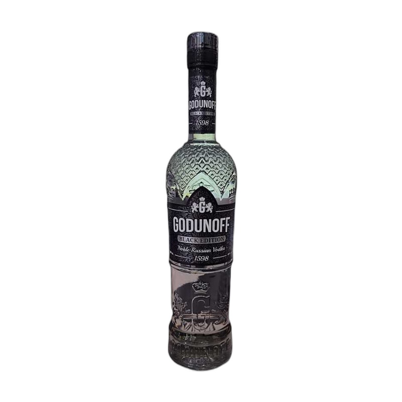 ВОДКА GODUNOFF BLACK EDITION 40% 0,5Л