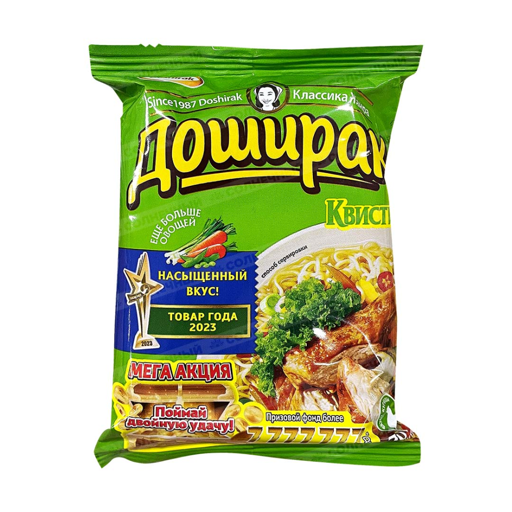 ЛАПША ДОШИРАК КУРИЦА КВИСТИ МИНИ 60Г М/У
