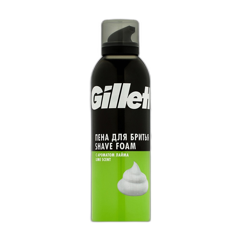 ПЕНА ДЛЯ БРИТЬЯ GILLETTE LEMON LIME 200МЛ