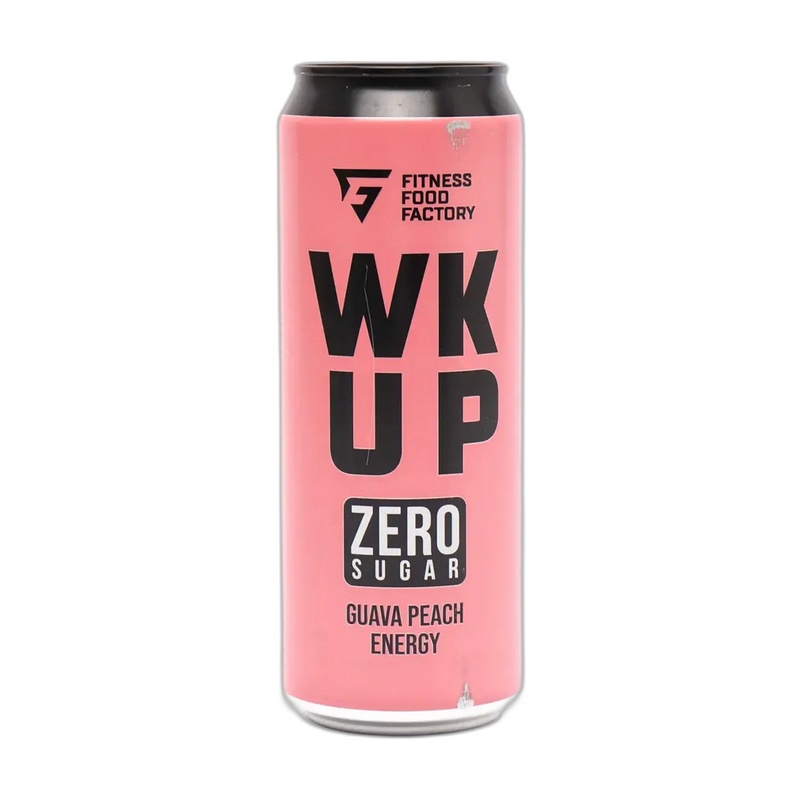 НАПИТОК ЭНЕРГЕТИЧЕСКИЙ WK UP GUAVA PEACH 0,45Л Ж/Б