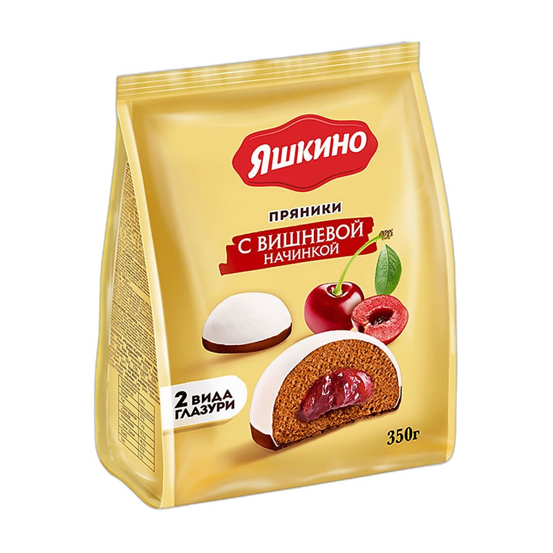 ПРЯНИК ЯШКИНО ВИШНЯ 350Г