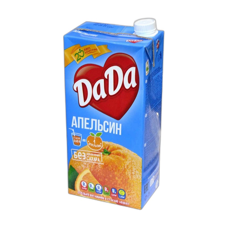 СОК DADA АПЕЛЬСИН 1,9Л Т/П