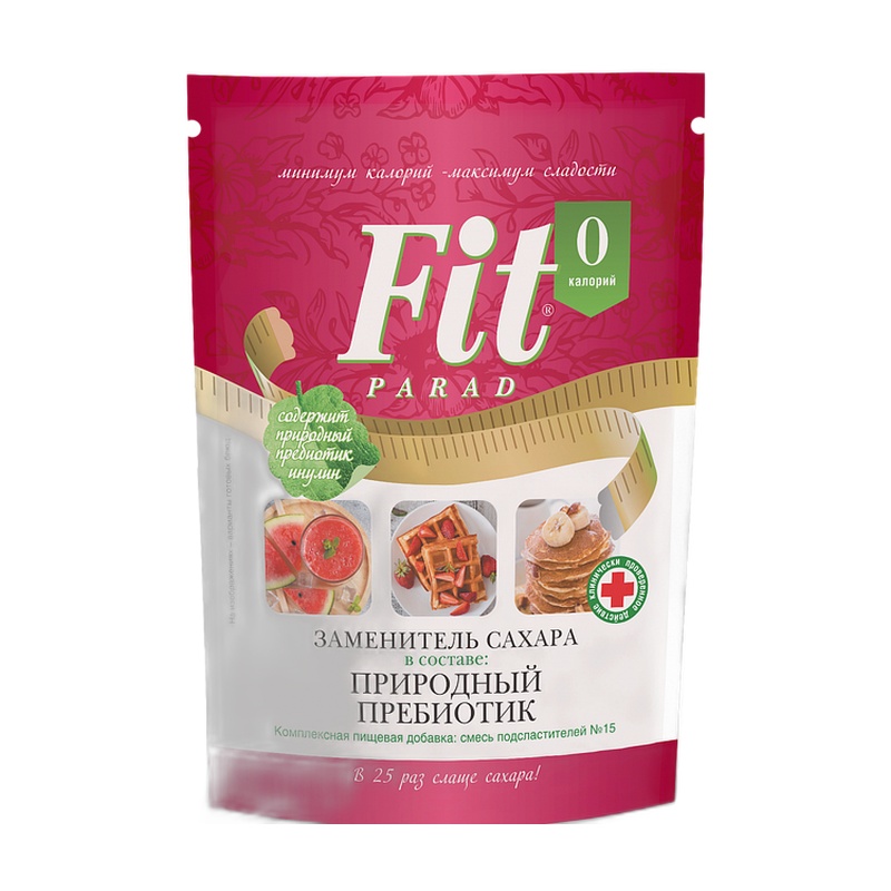 САХАРОЗАМЕНИТЕЛЬ FIT PARAD №15 ПРЕБИОТИК 200Г Д/П