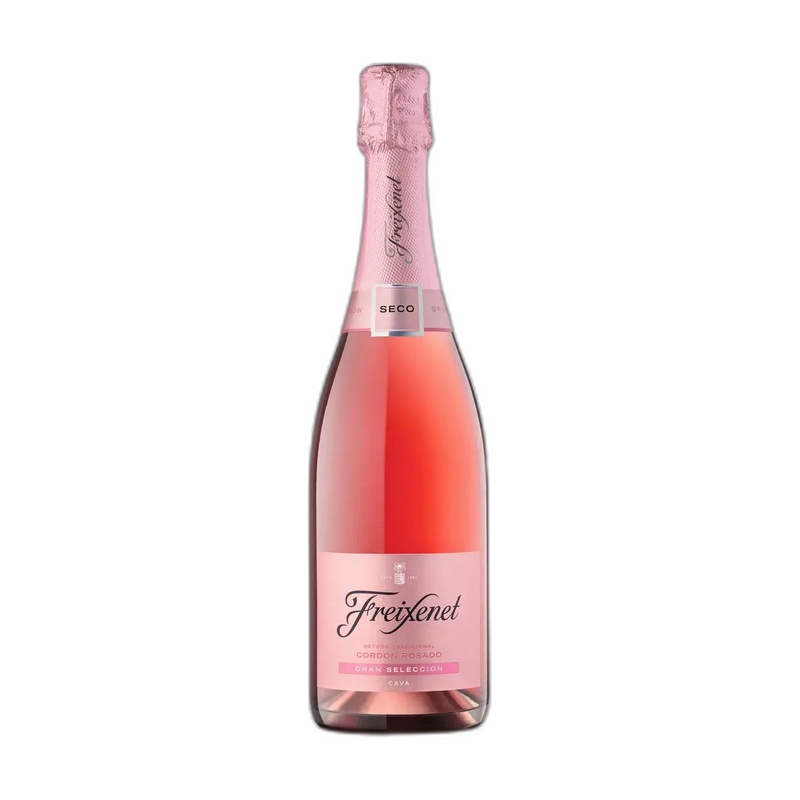 ВИНО ИГРИСТОЕ FREIXENET CORDON ROSADO РОЗОВОЕ СУХОЕ 12% 0,75Л ИСПАНИЯ