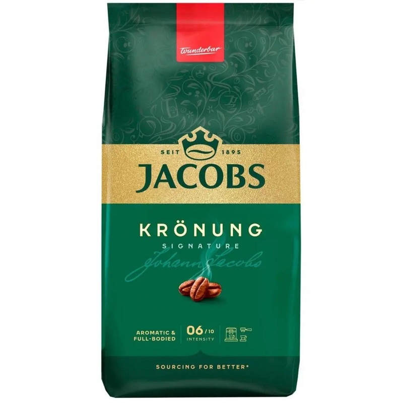 КОФЕ В ЗЕРНАХ JACOBS KRONUNG 1КГ