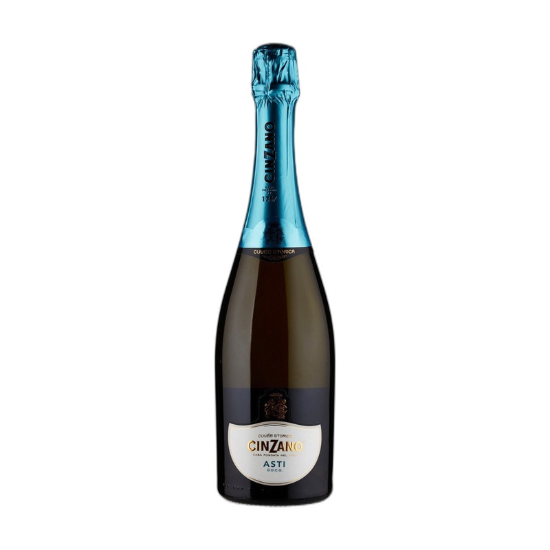 ВИНО ИГРИСТОЕ CINZANO ASTI БЕЛОЕ СЛАДКОЕ 7% 0,75Л ИТАЛИЯ