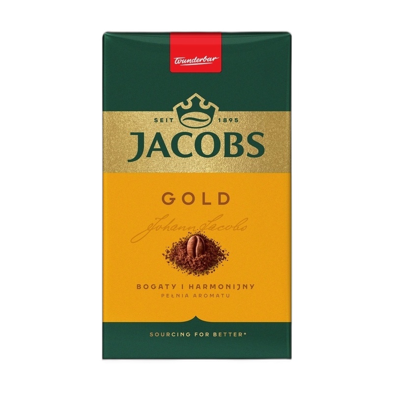 КОФЕ МОЛОТЫЙ JACOBS GOLD 250Г