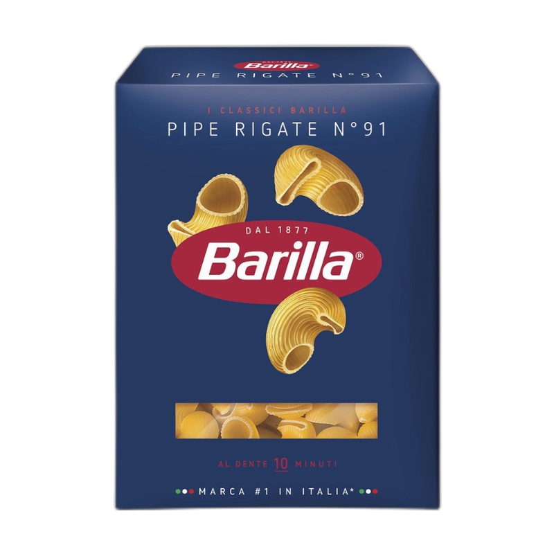 ПАСТА BARILLA PIPE RIGATE 450Г