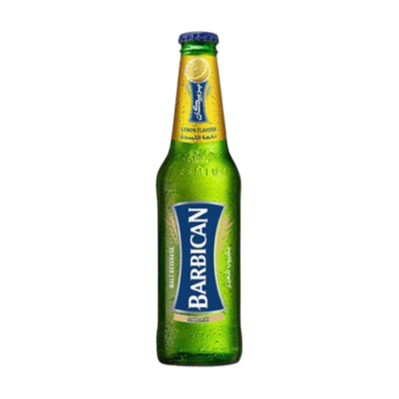 НАПИТОК СОЛОДОВЫЙ ГАЗИРОВАННЫЙ BARBICAN ЛИМОН 0,33Л СТ/Б