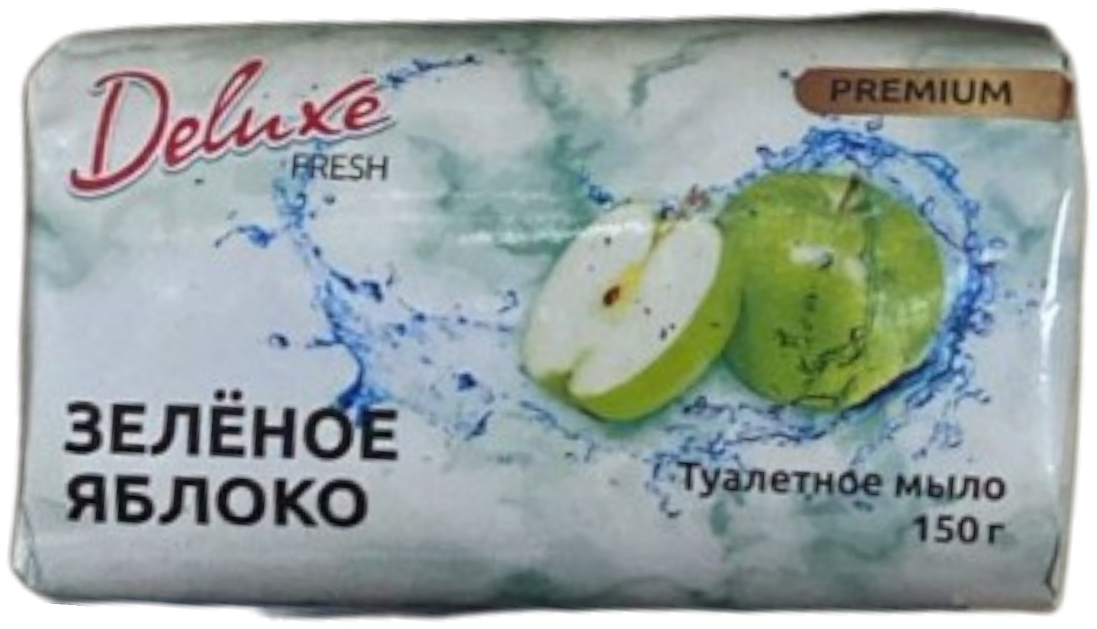 МЫЛО DELUXE ЗЕЛЕНОЕ ЯБЛОКО 100Г