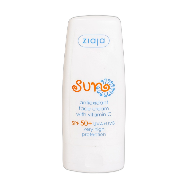 КРЕМ СОЛНЦЕЗАЩИТНЫЙ ZIAJA SUN ANTIOXIDANT SPF 50+ 50МЛ