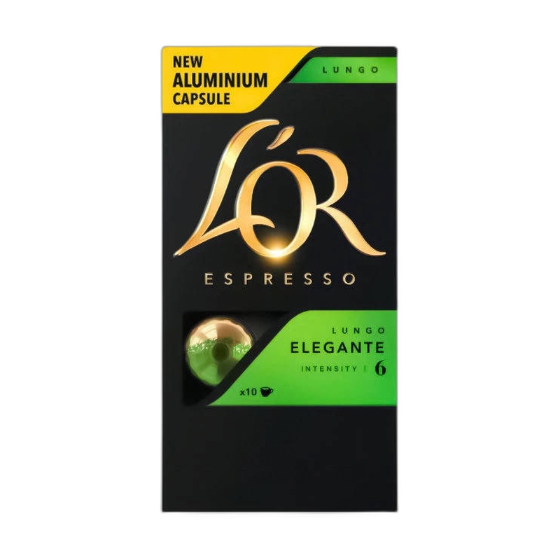 КОФЕ В КАПСУЛАХ L'OR LUNGO ELEGANTE 52Г