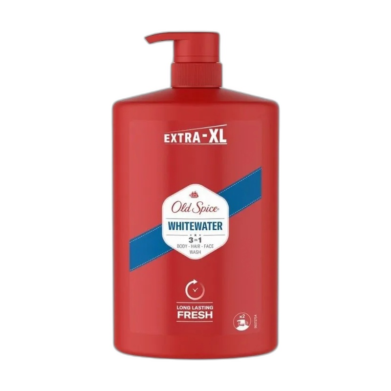 ГЕЛЬ ДЛЯ ДУША+ШАМПУНЬ OLD SPICE WHITEWATER 1000МЛ