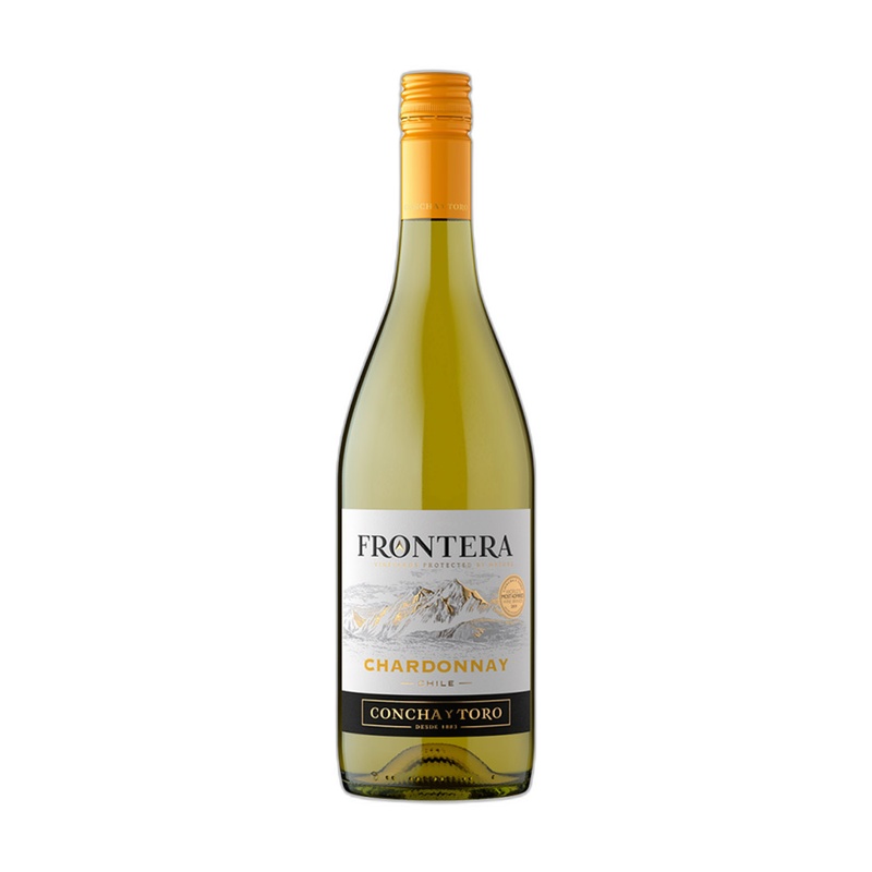 ВИНО FRONTERA CHARDONNAY БЕЛОЕ СУХОЕ 13,5% 0,75Л ЧИЛИ