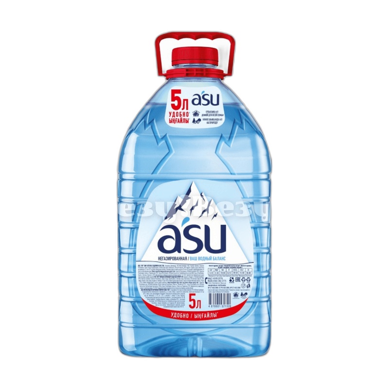 ВОДА НЕГАЗИРОВАННАЯ ASU 5Л ПЭТ