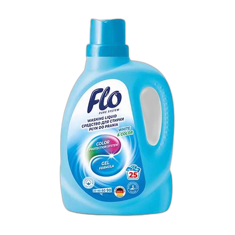 ГЕЛЬ СТИРКИ FLO COLOR ДЛЯ ЦВЕТНЫХ ТКАНЕЙ 1Л
