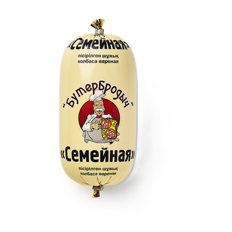 КОЛБАСА РУБИКОМ СЕМЕЙНАЯ ВАРЕНАЯ 500Г