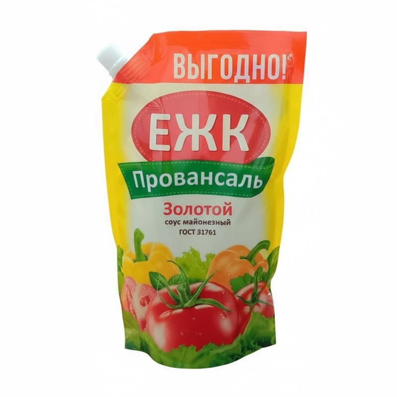 СОУС МАЙОНЕЗНЫЙ ЕЖК ЗОЛОТОЙ ПРОВАНСАЛЬ 40% 670МЛ Д/П