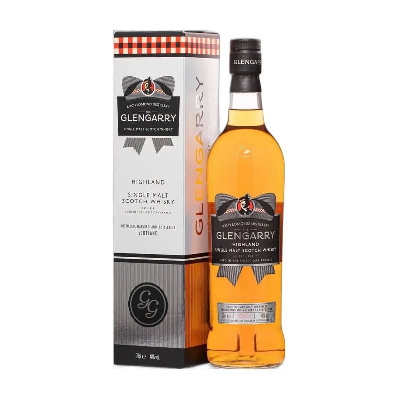 ВИСКИ GLENGARRY SINGLE MALT SCOTCH NAS 40% 0,7Л BOX