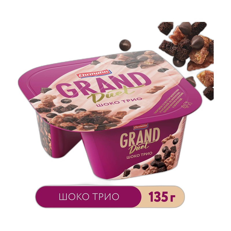ДЕСЕРТ GRAND DUET ШОКО ТРИО 7,3% 138Г