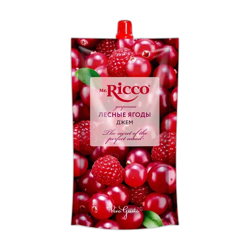 ДЖЕМ MR.RICCO ЛЕСНЫЕ ЯГОДЫ 300Г Д/П
