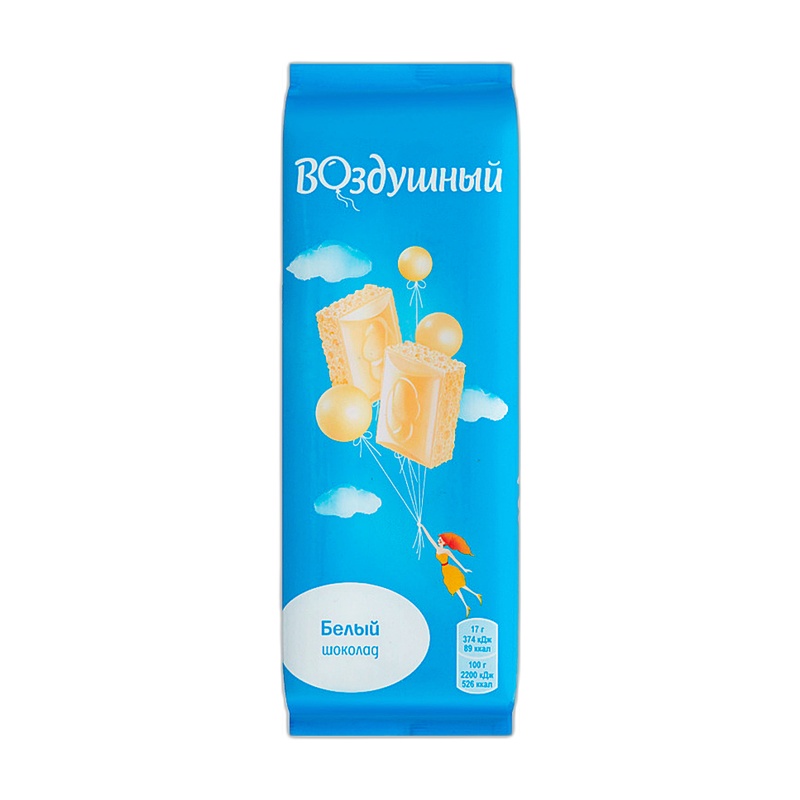 ШОКОЛАД ВОЗДУШНЫЙ БЕЛЫЙ 80Г