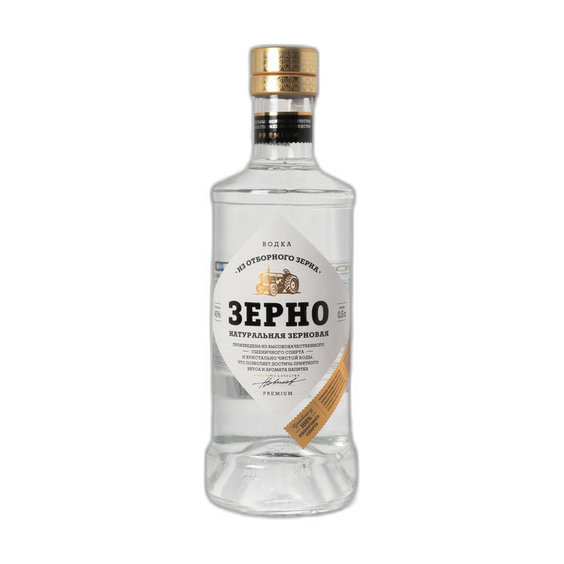 ВОДКА ЗЕРНО LUX 40% 0,7Л