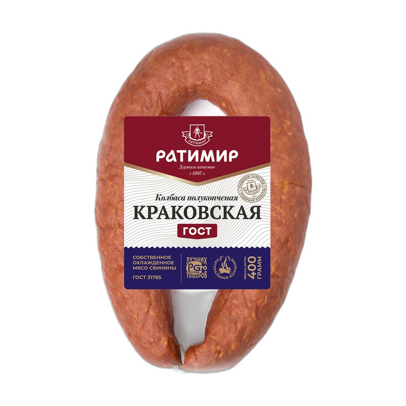 КОЛБАСА РОДИНА КРАКОВСКАЯ П К ВЕС