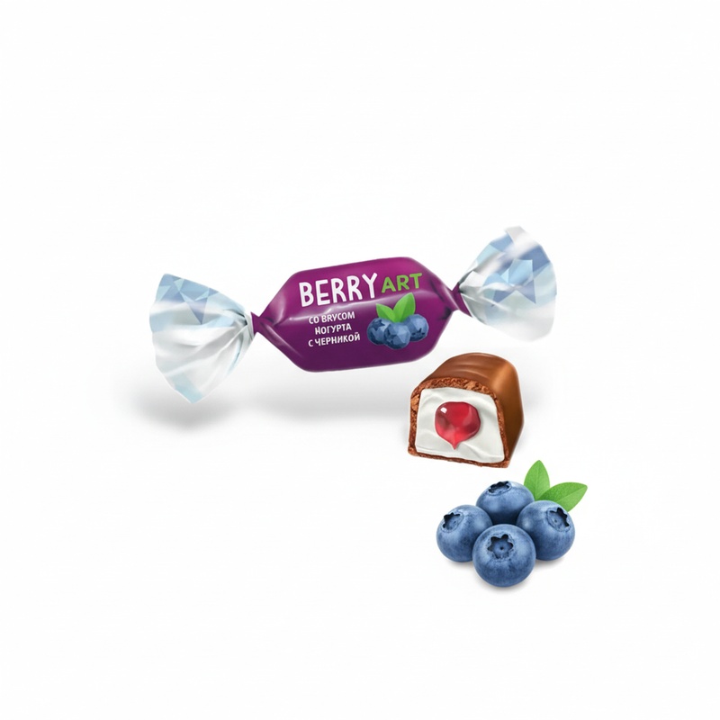 КОНФЕТЫ ЯШКИНО BERRYART 500Г